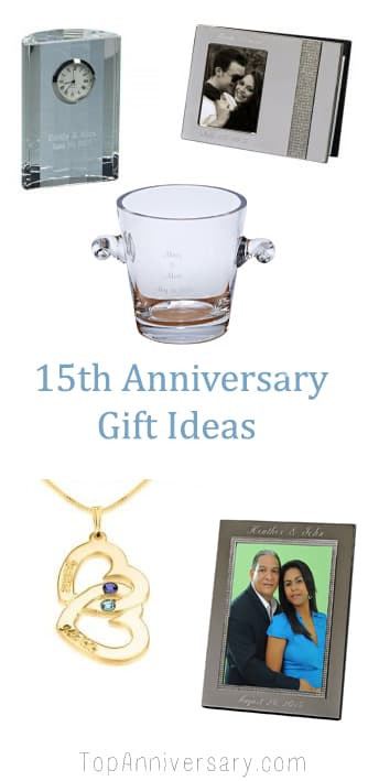 15 Year Anniversary Gift Ideas
 15 Year Wedding Anniversary Gift Guide