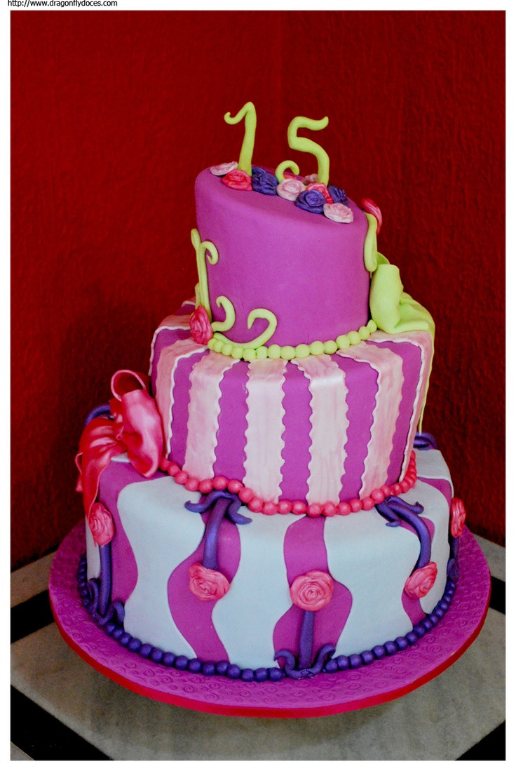15th Birthday Cakes
 28 best It s Our 15th Birthday images on Pinterest