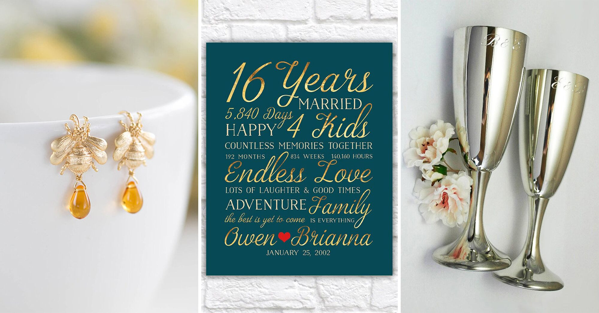 16 Year Anniversary Gift Ideas For Him
 16th Wedding Anniversary Gift Ideas For Him