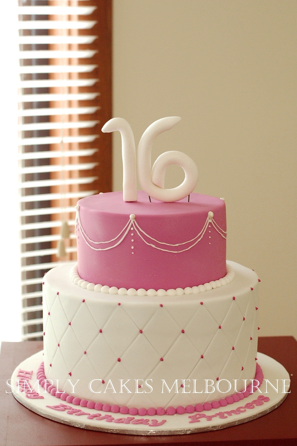 16th Birthday Cake
 Simply Cakes Melbourne Princess cake themed for 16th birthday
