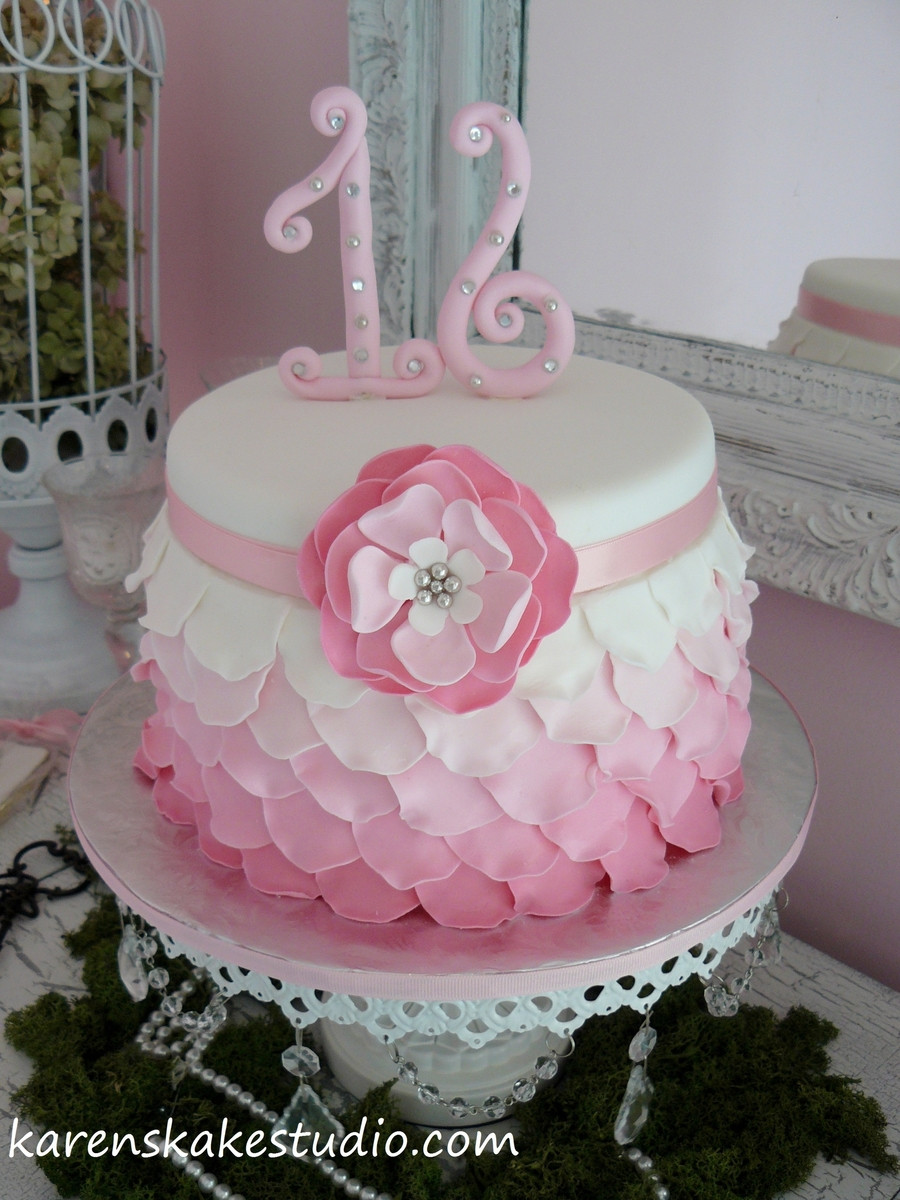 16th Birthday Cake Ideas
 Sweet 16 CakeCentral