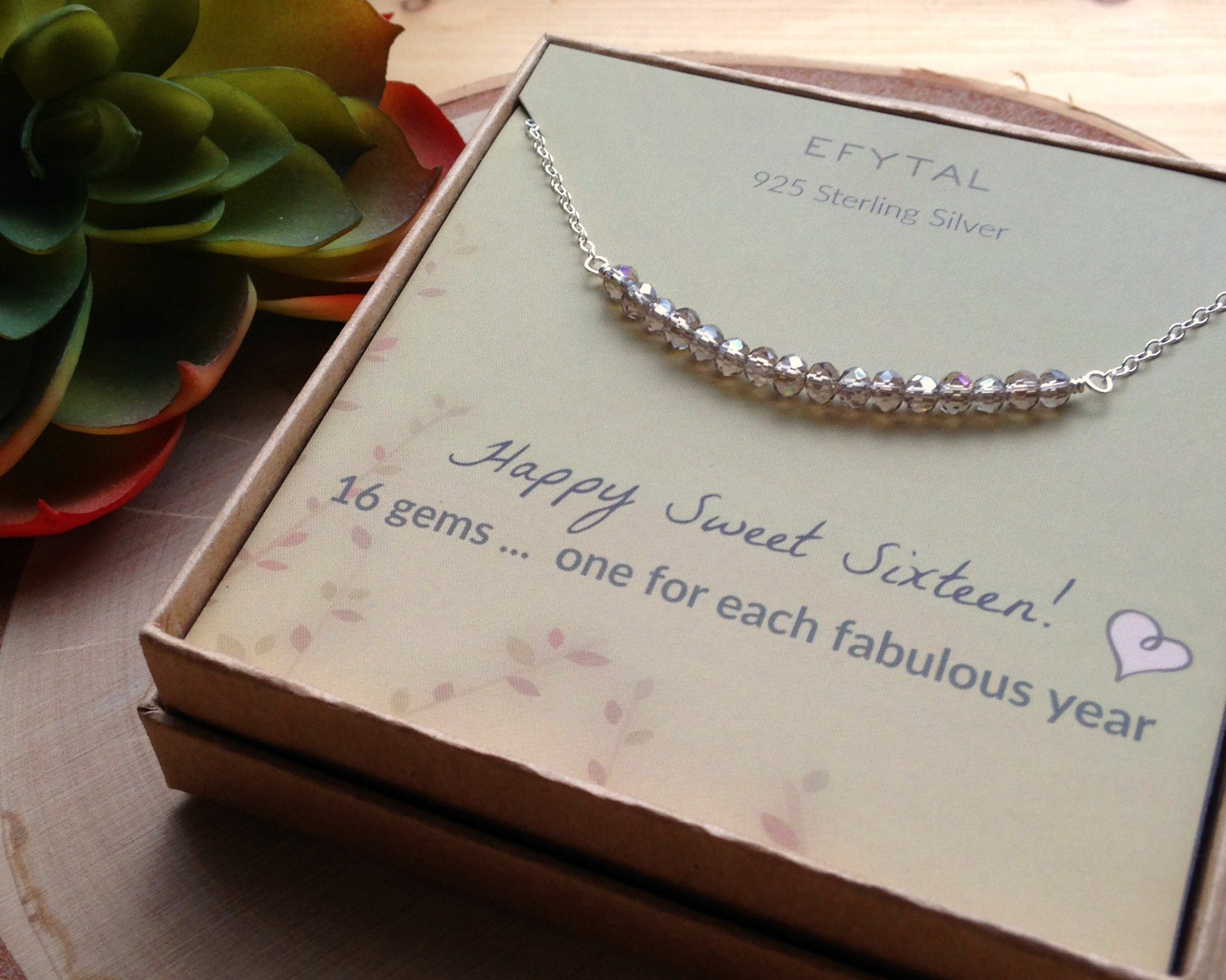 16Th Birthday Gift Ideas For Daughter
 16th Birthday Gifts for Girls Sterling Silver Sweet 16