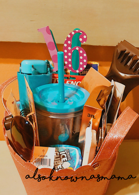 16Th Birthday Gift Ideas For Girl
 16th Birthday Gift Basket