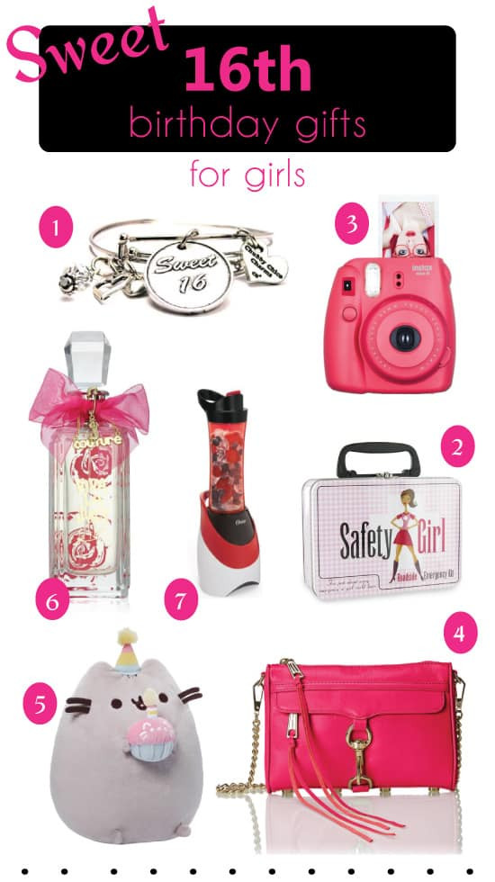 16Th Birthday Gift Ideas For Girl
 Sweet 16 Birthday Gifts Ideas for Girls That They ll Love