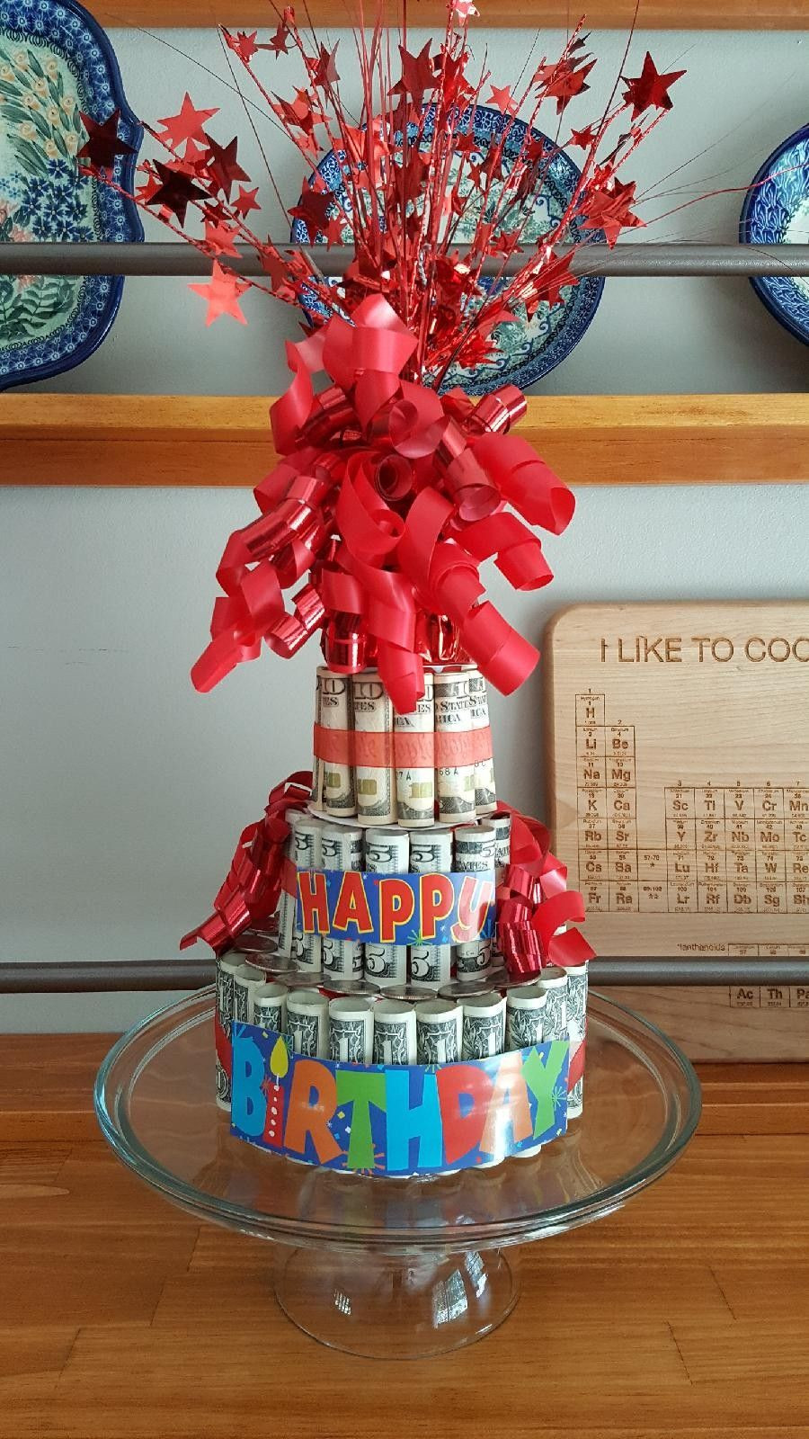 16Th Birthday Gift Ideas For Son
 Money cake for my son s 16th birthday diy