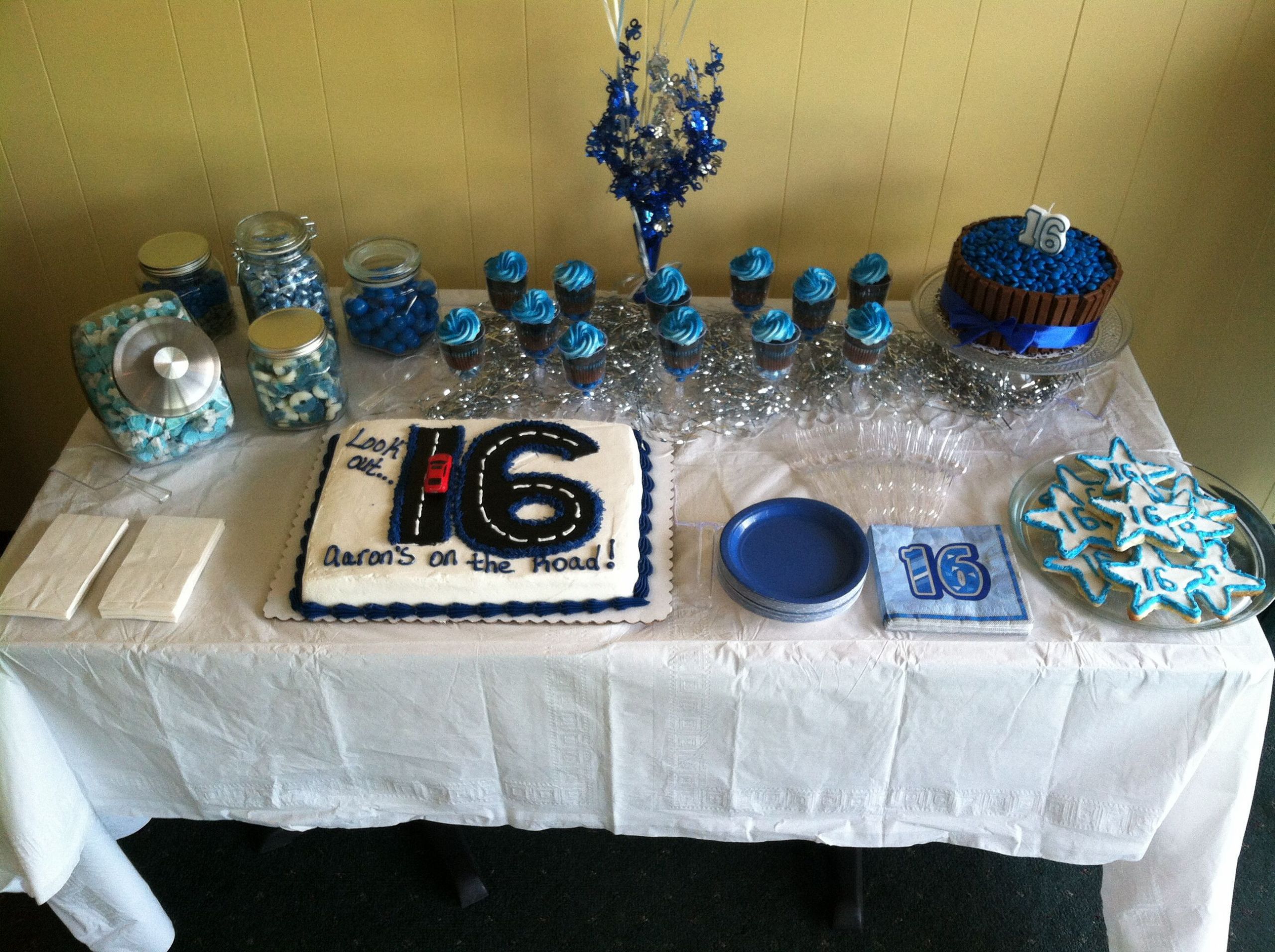 16Th Birthday Party Ideas For A Boy
 Aaron s Birthday party …