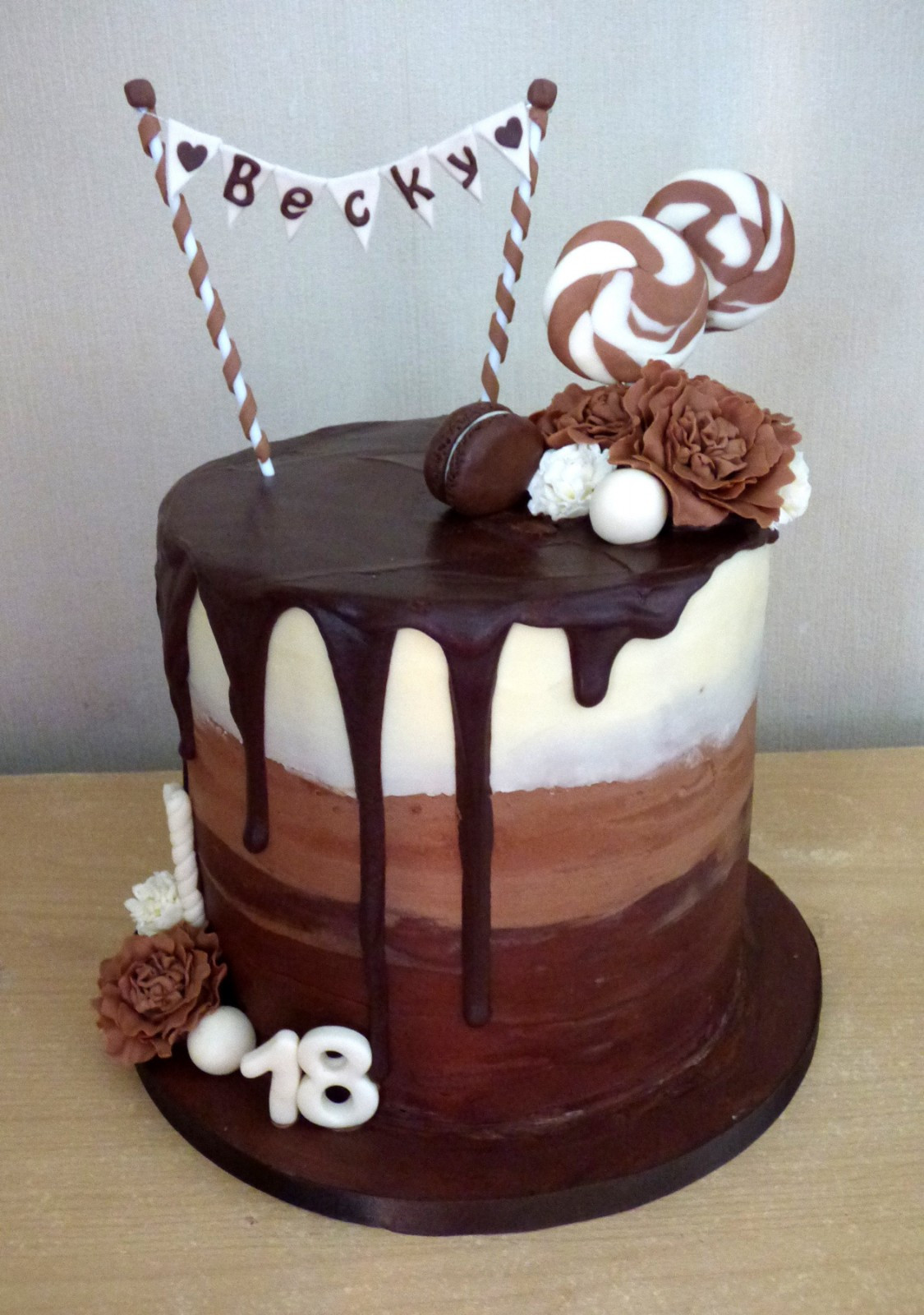 18 Birthday Cakes
 Chocolate Heaven Drip 18th Birthday Cake Susie s Cakes