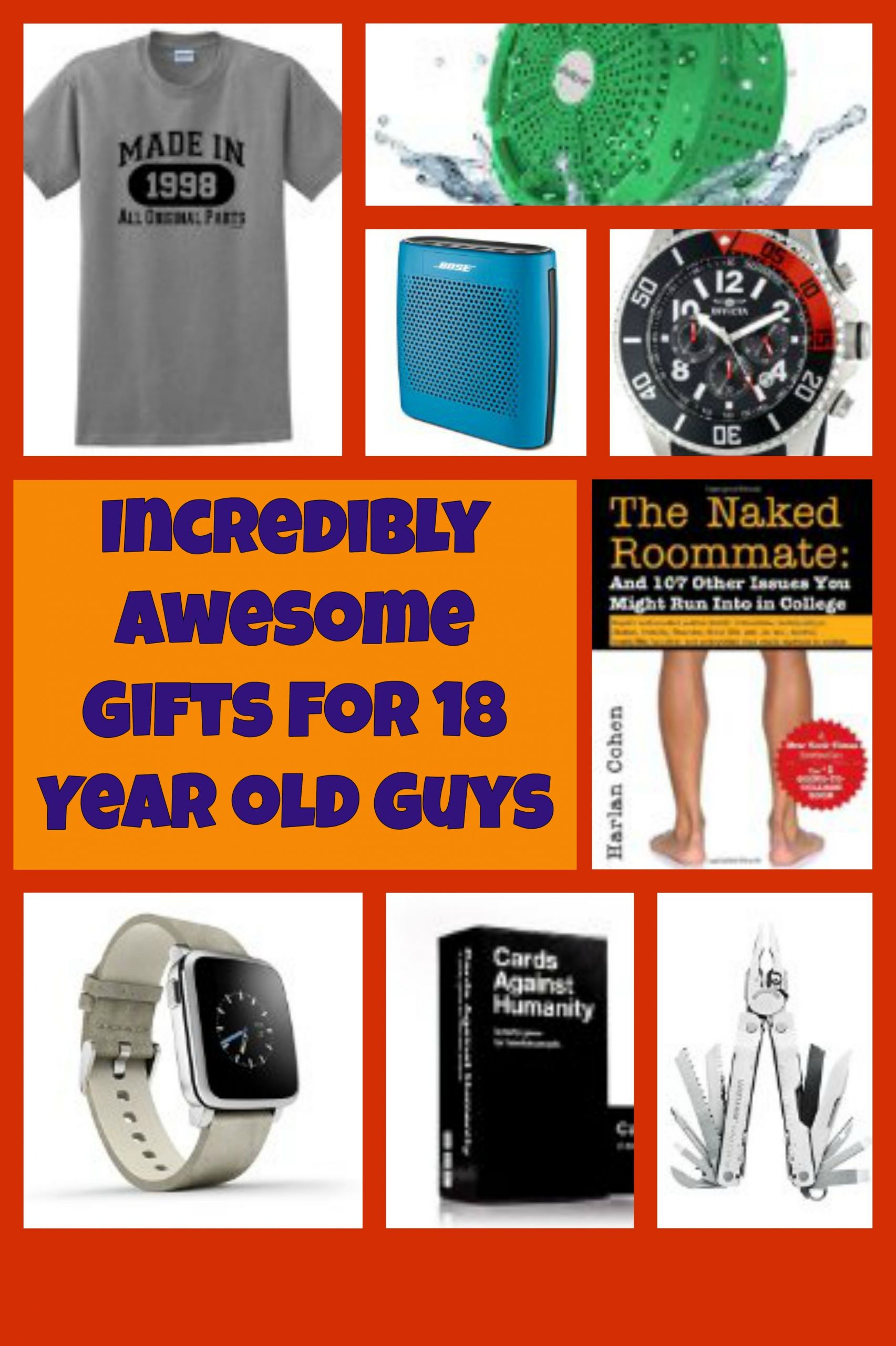 18 Year Old Boy Birthday Gift Ideas
 Pin on need to have