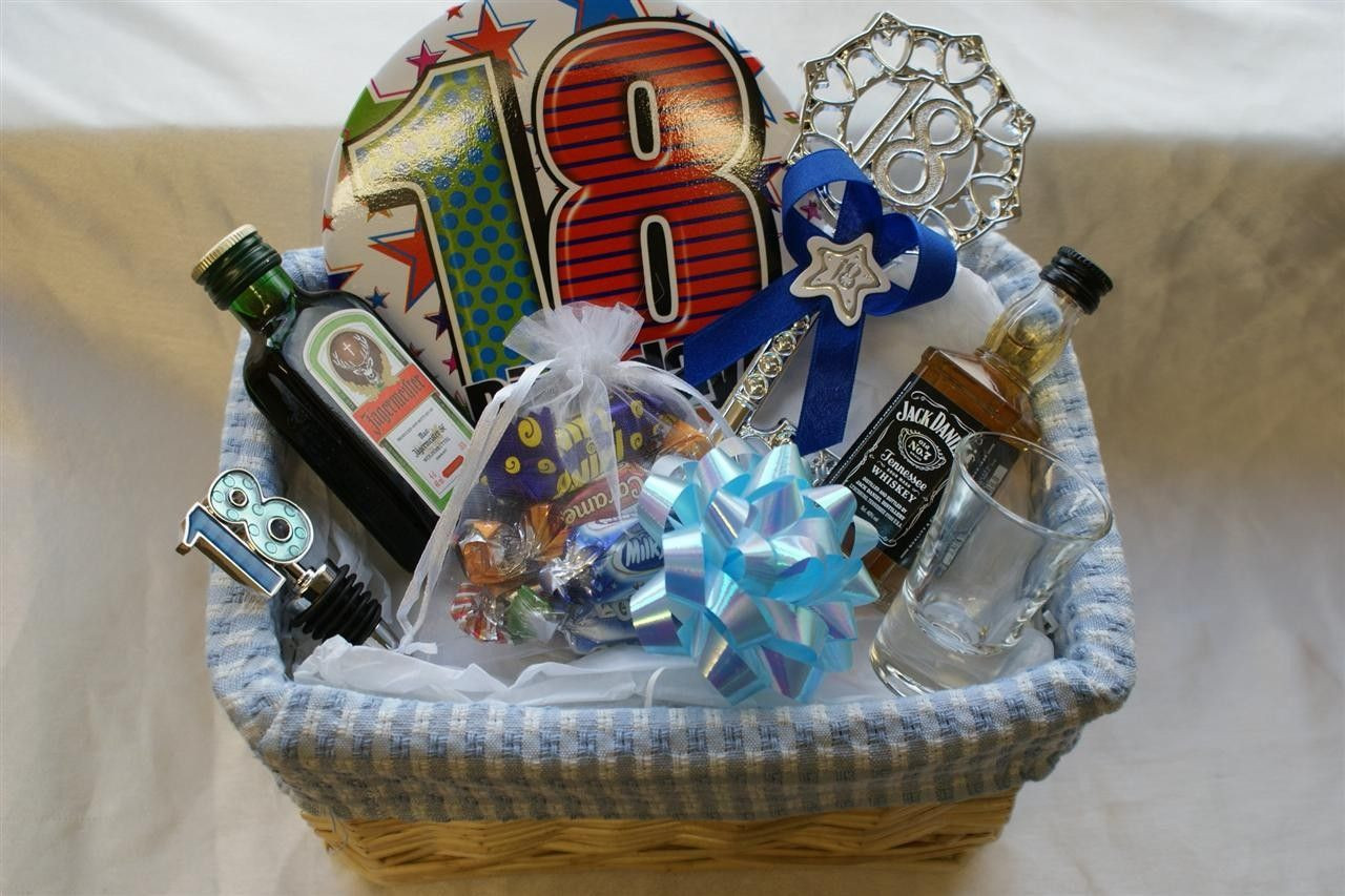 18Th Birthday Gift Ideas For Boys
 21st birthday t basket