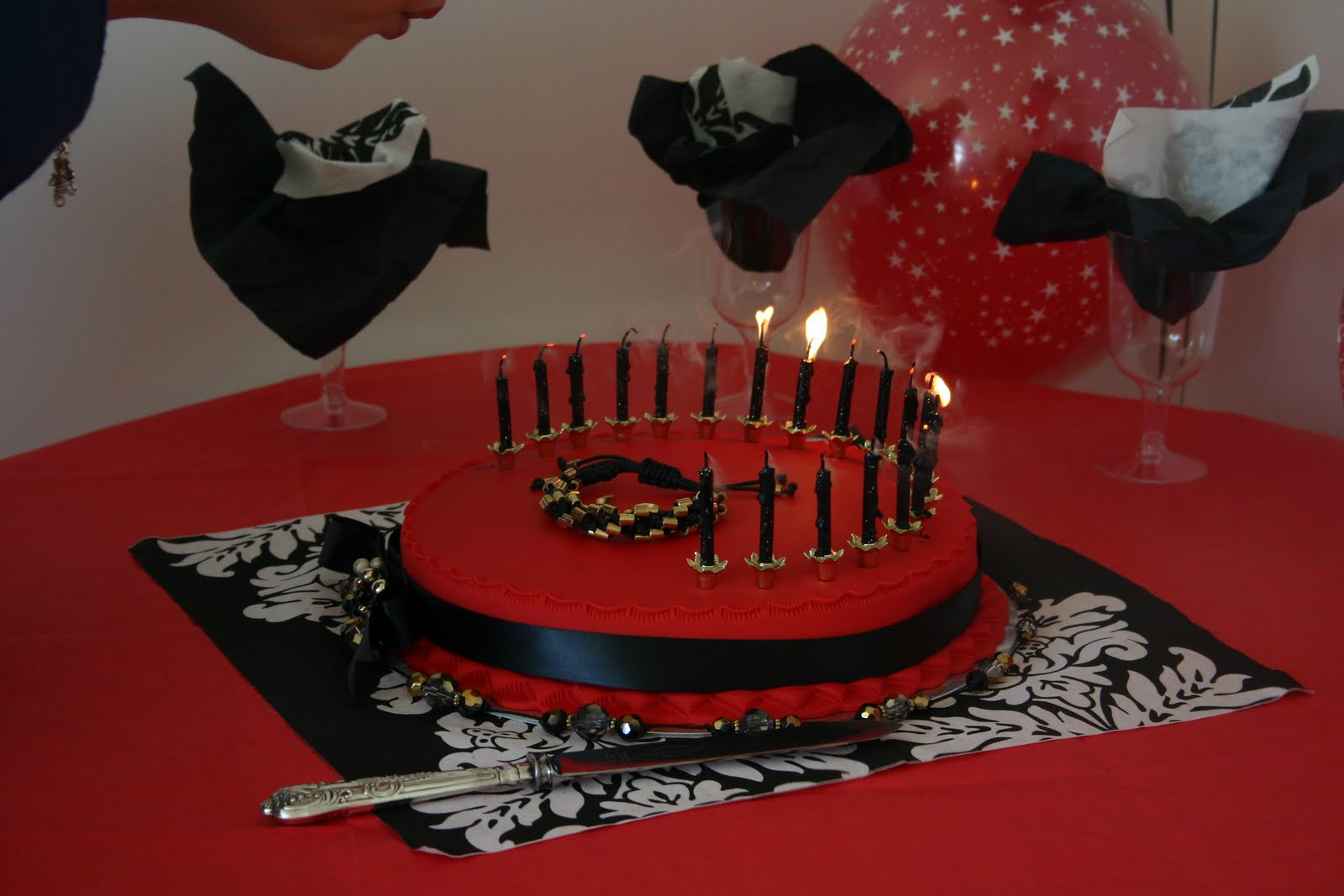 19th Birthday Cake
 e of my niece’s 19th birthday cake