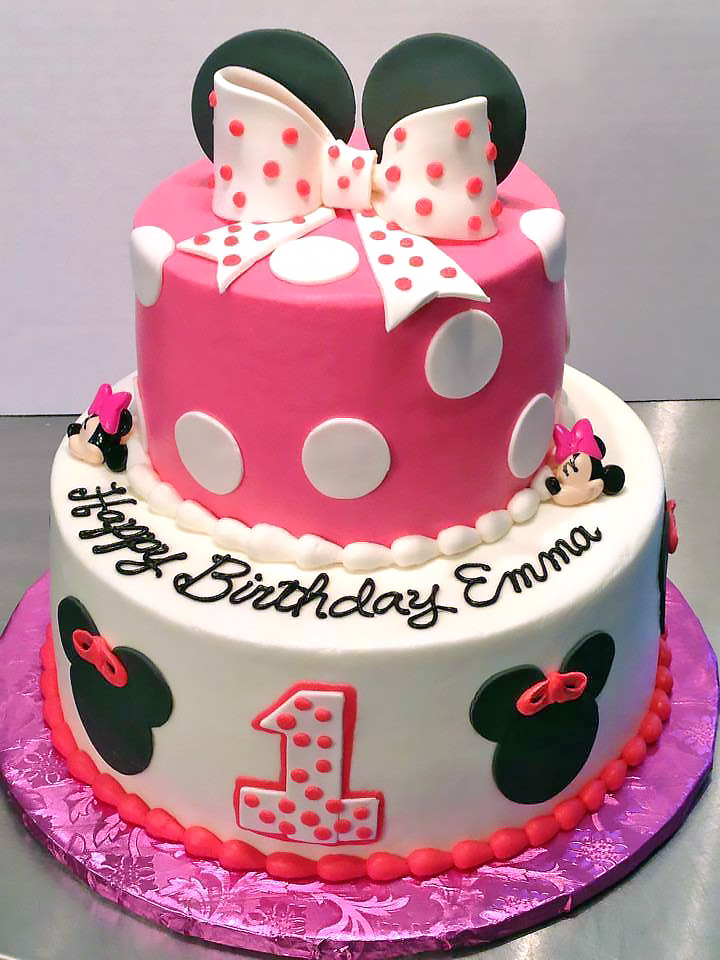 1st Birthday Cake For Girl
 Girls 1st Birthday Cakes Hands Design Cakes
