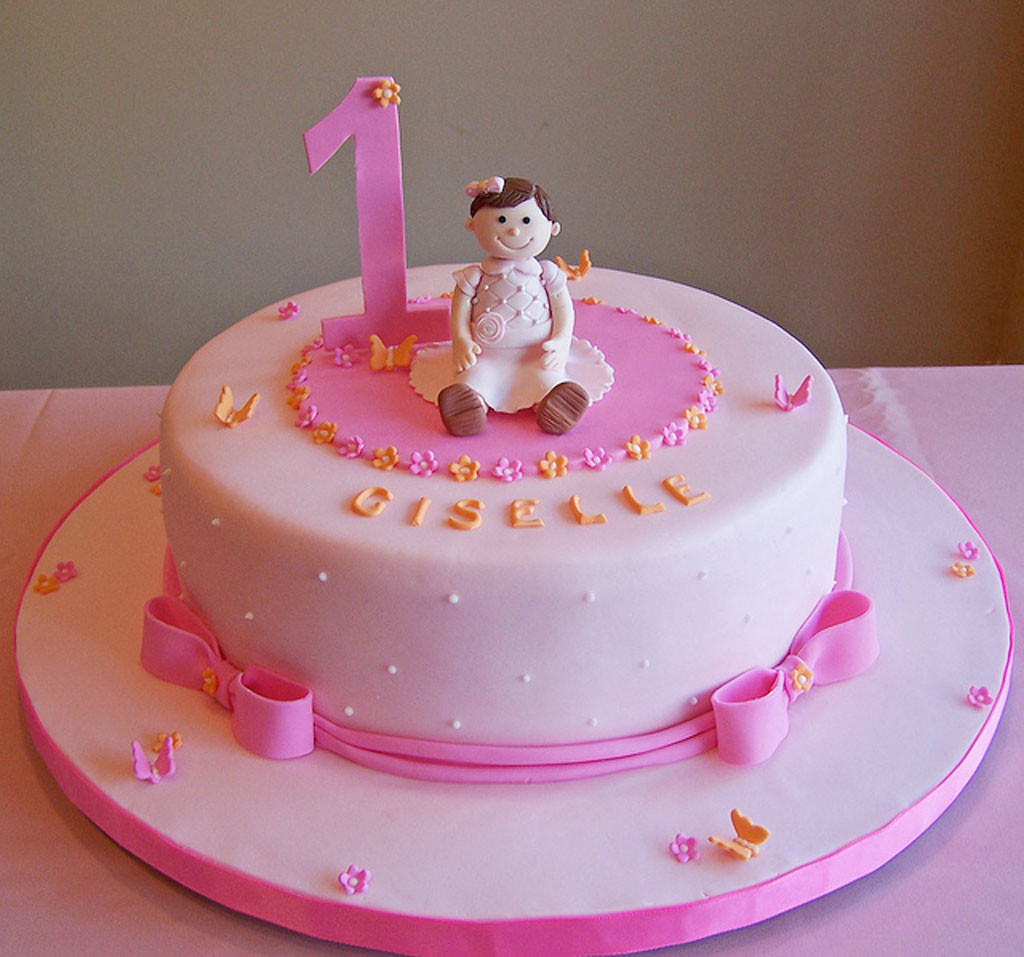 1st Birthday Cake Girl
 1st Birthday Cake For Girl Birthday Cake Cake Ideas by