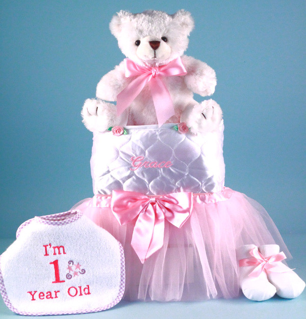 1st Birthday Gifts For Girl
 Personalized Baby Girl Gift First Birthday by by Silly Phillie