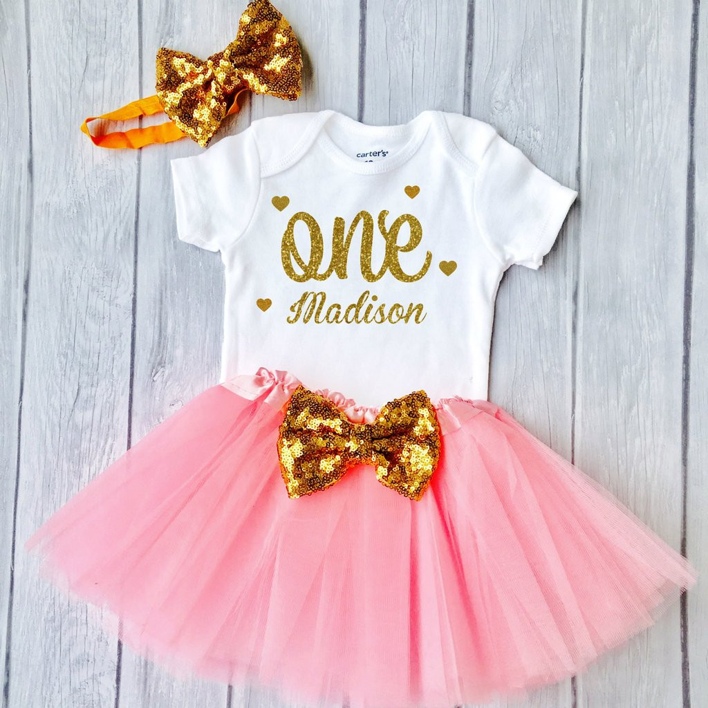 1st Birthday Gifts For Girl
 Baby Girls First Birthday Outfit special t for your