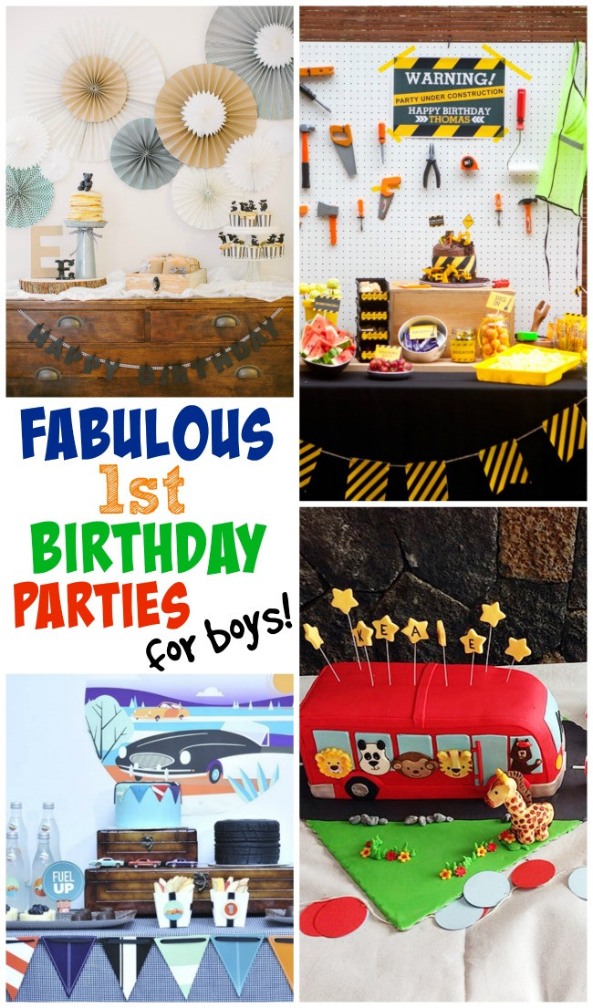 1St Birthday Party Ideas For Boys Themes
 1st Birthday Party Ideas For Boys
