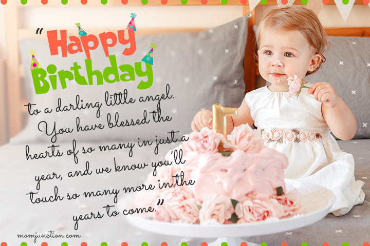 1st Birthday Wishes For Daughter
 106 Wonderful 1st Birthday Wishes And Messages For Babies