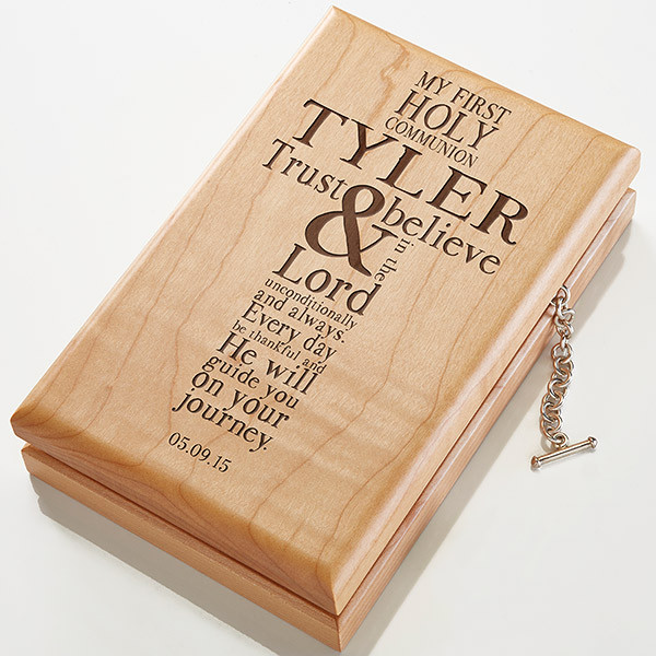 1St Communion Gift Ideas For Boys
 New First munion Gifts With A Personalization Option