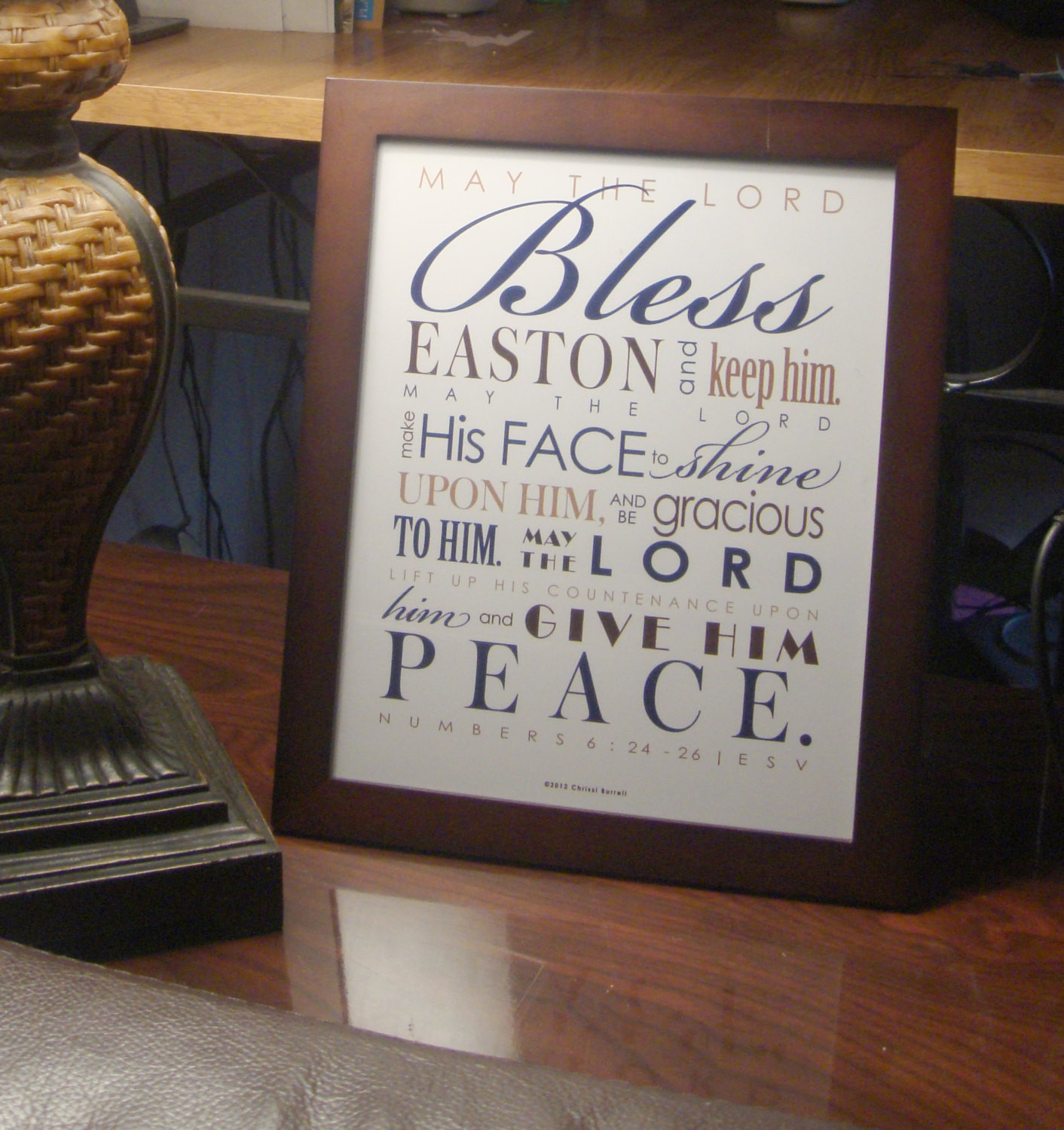 1St Communion Gift Ideas For Boys
 Baptism Gift First munion Gift Framed Personalized