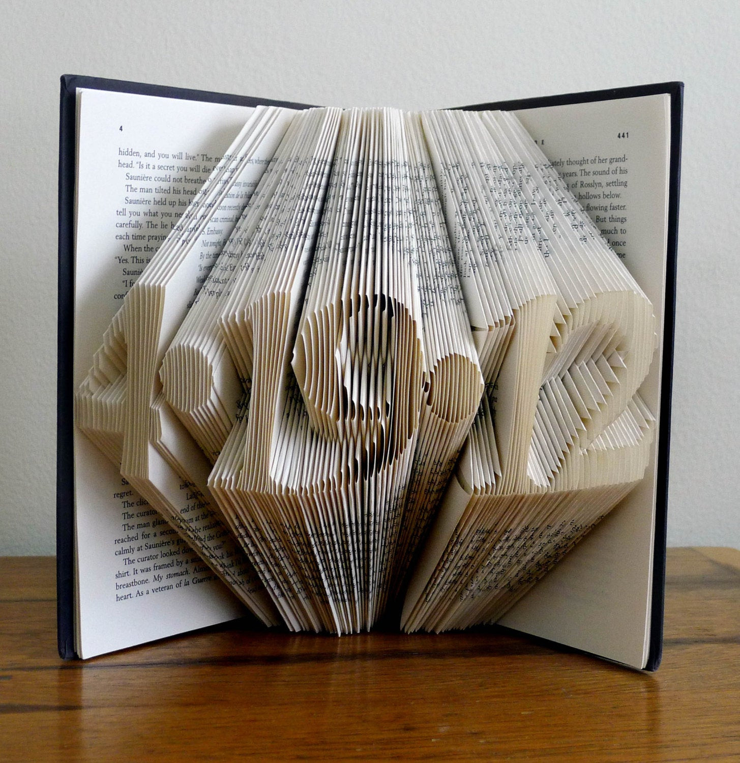 1St Dating Anniversary Gift Ideas
 Folded Book Art Paper Anniversary Save the Date First