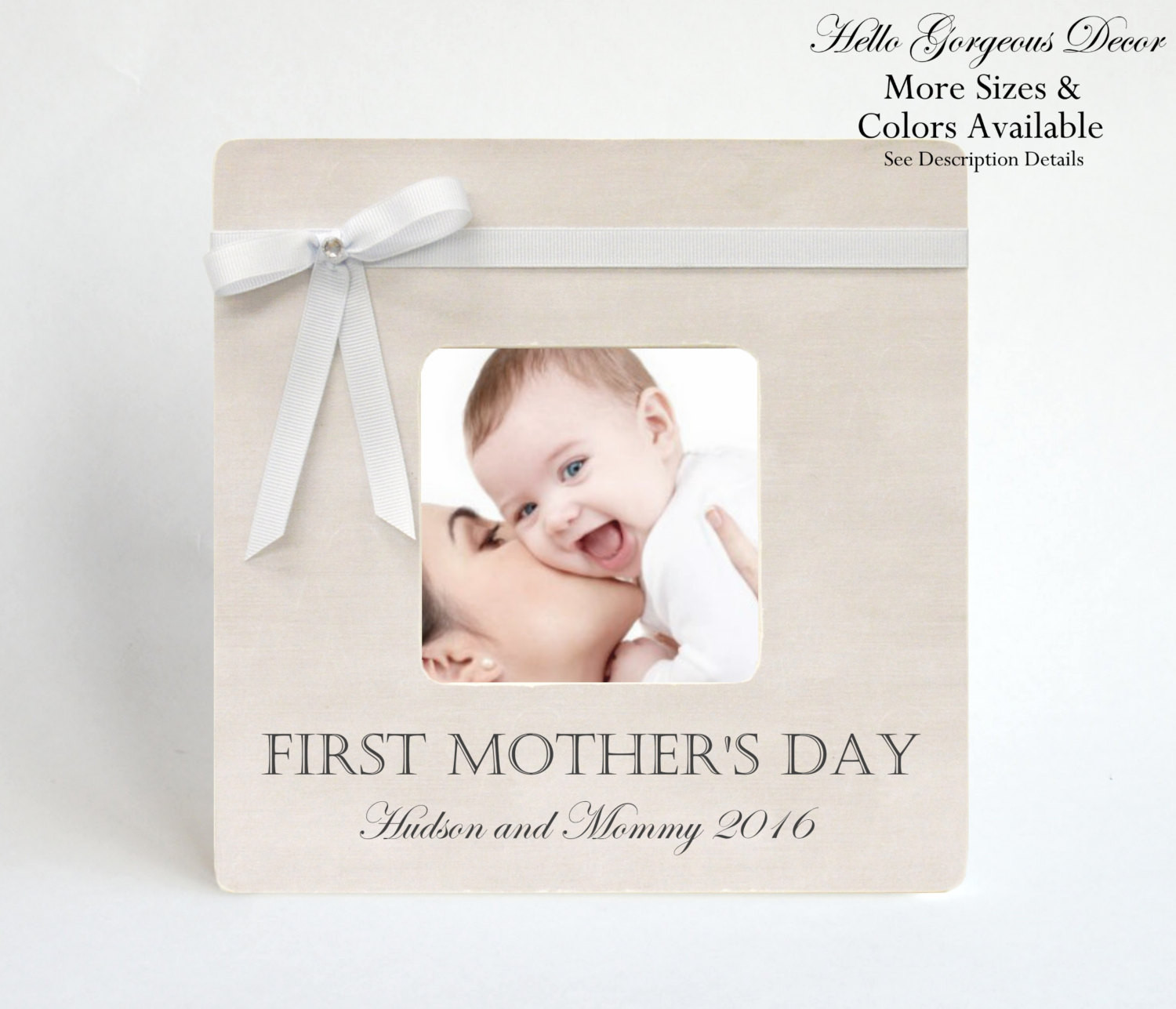 1St Mothers Day Gift Ideas
 Mother s Day Gift FIRST MOTHER S DAY Picture Frame To