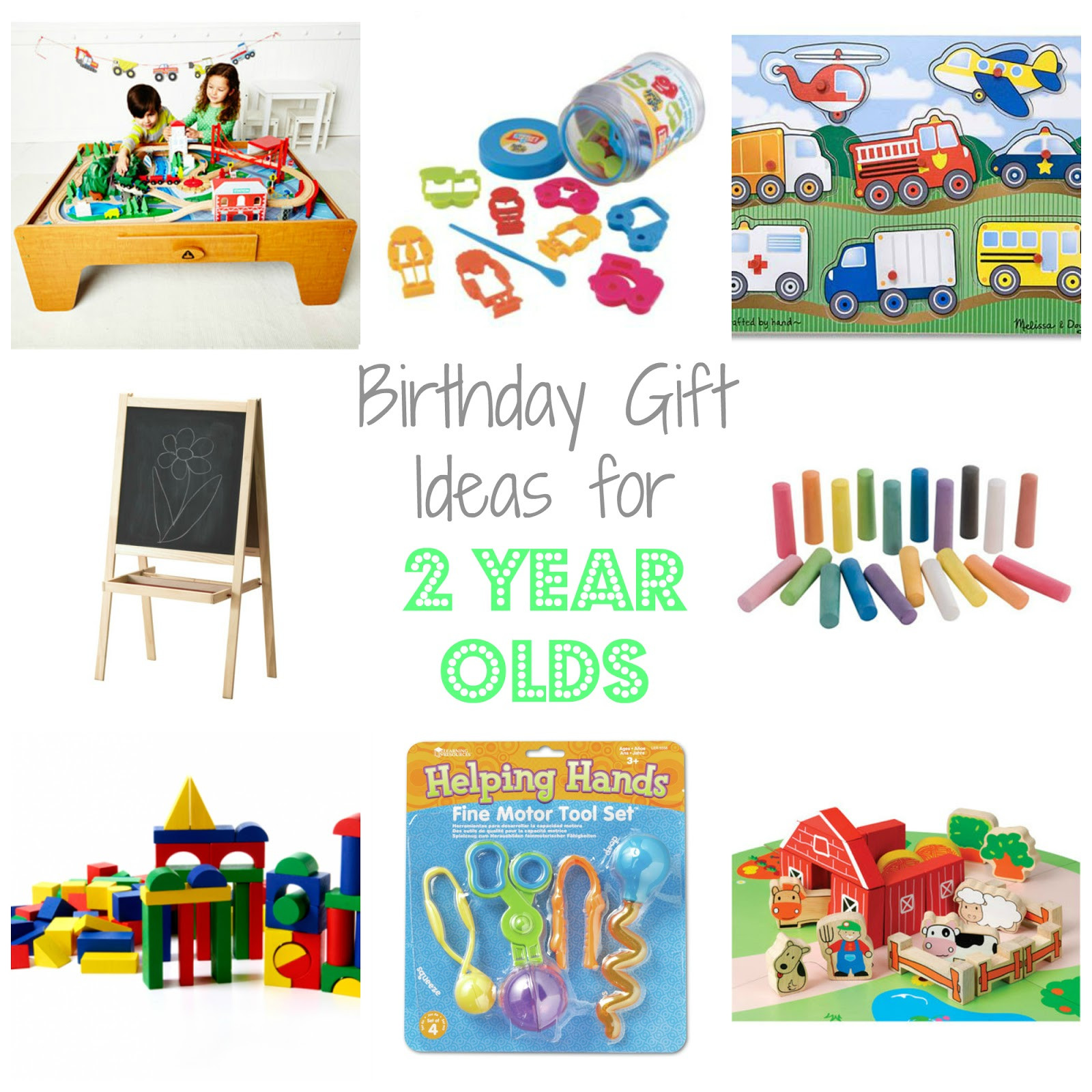 2 Year Old Birthday Gift
 Birthday Gift Ideas for Two Year Olds