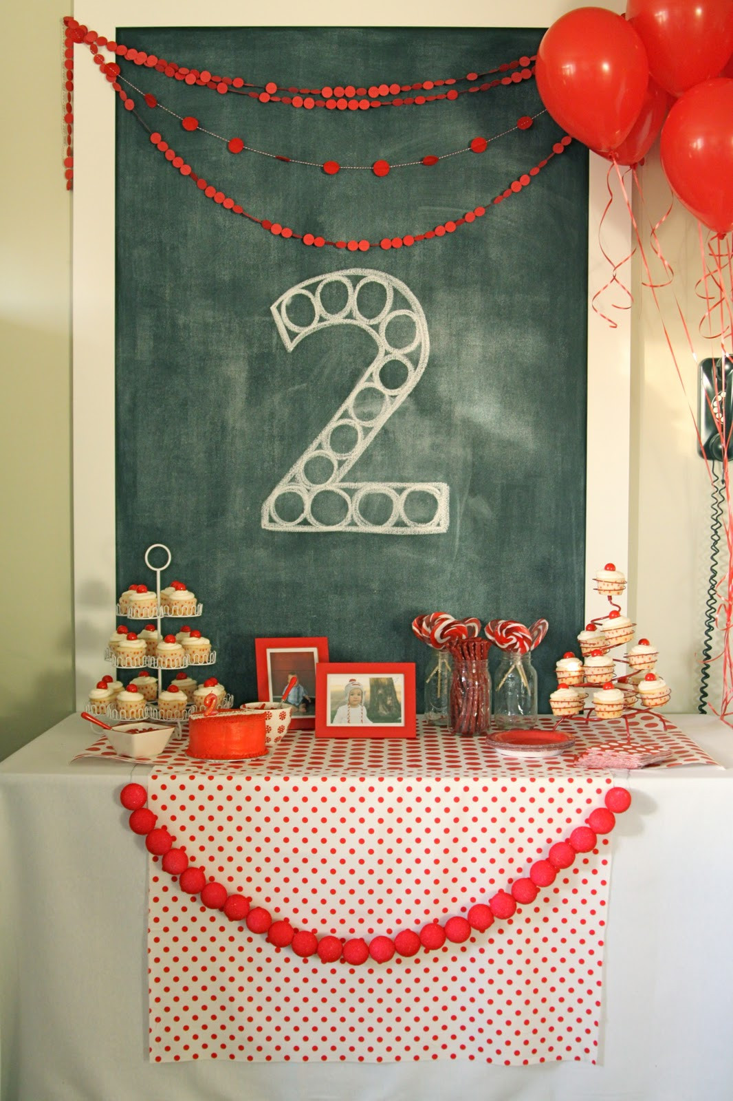 2 Yr Old Girl Birthday Gift Ideas
 red ball party levi’s second birthday The Macs
