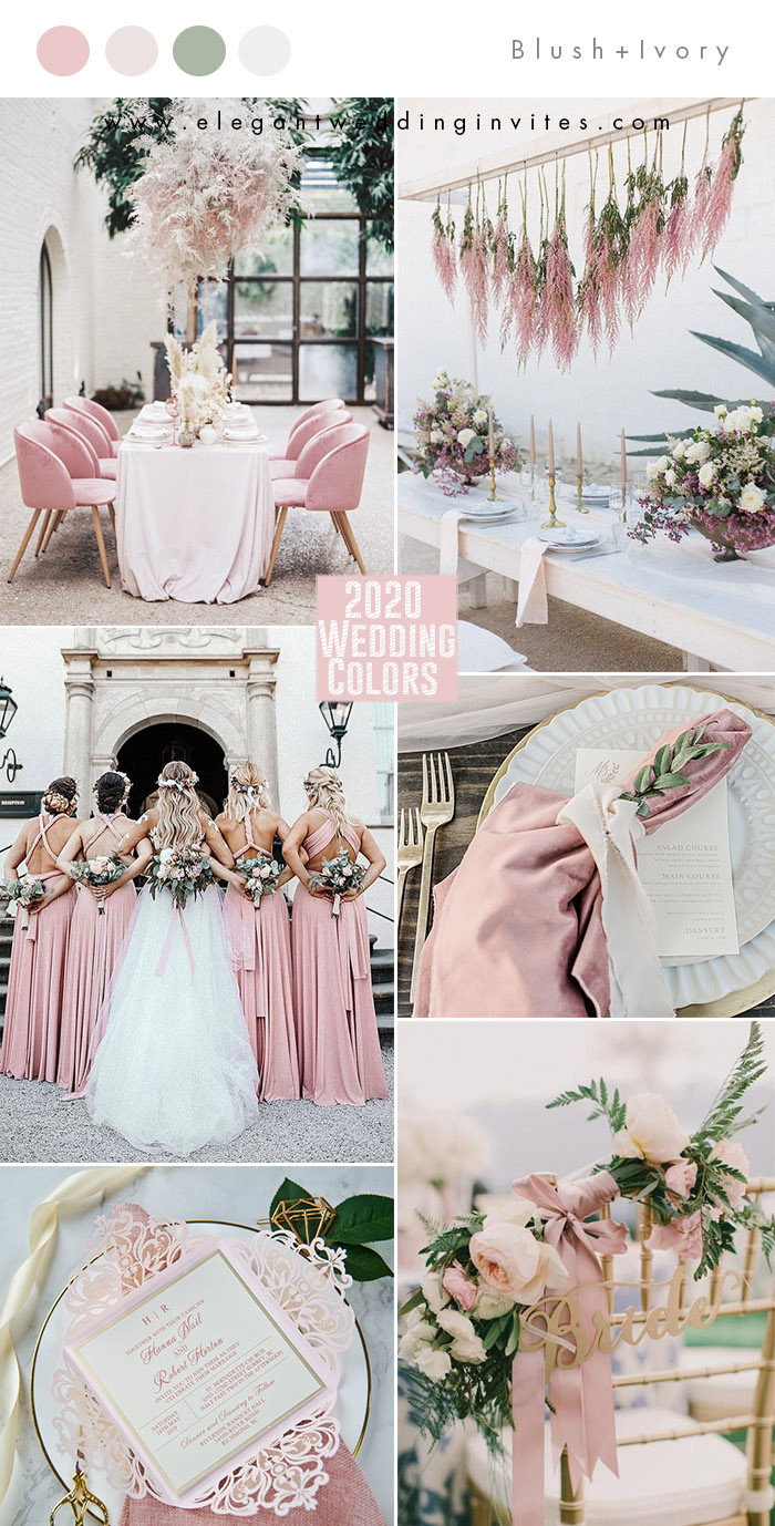 2020 Wedding Colors
 Top 10 Wedding Color Trends to Inspire in 2020 Part e