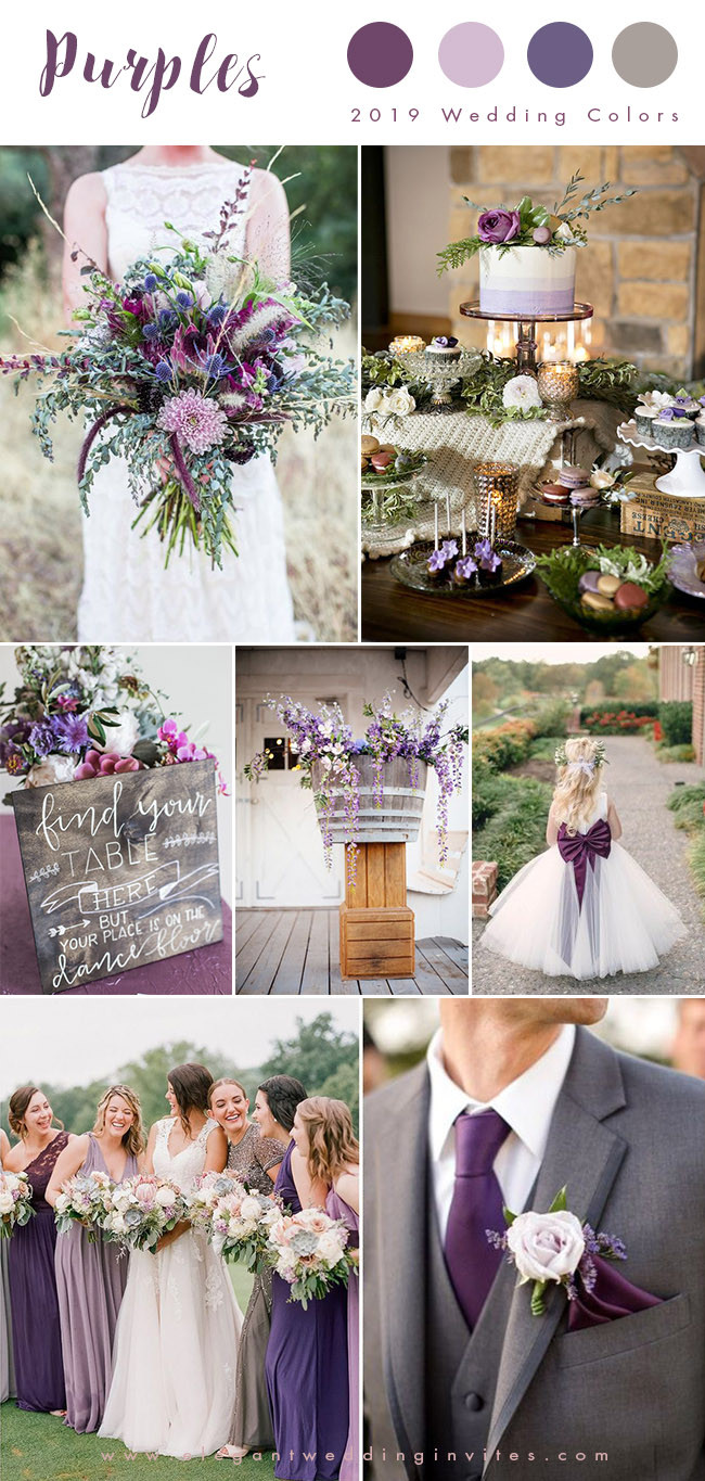 2020 Wedding Colors
 Top 10 Wedding Color Trends We Expect to See In 2019