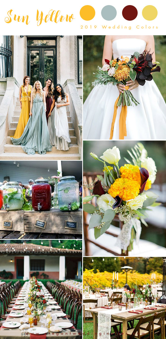 2020 Wedding Colors
 Top 10 Wedding Color Trends We Expect to See in 2019