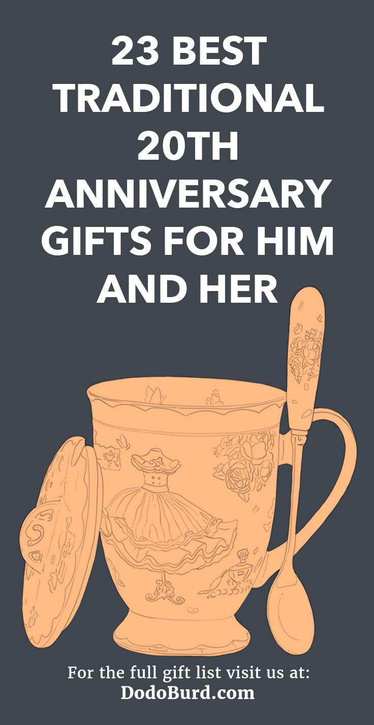 20Th Anniversary Gift Ideas
 23 Best Traditional 20th Anniversary Gifts for Him and Her