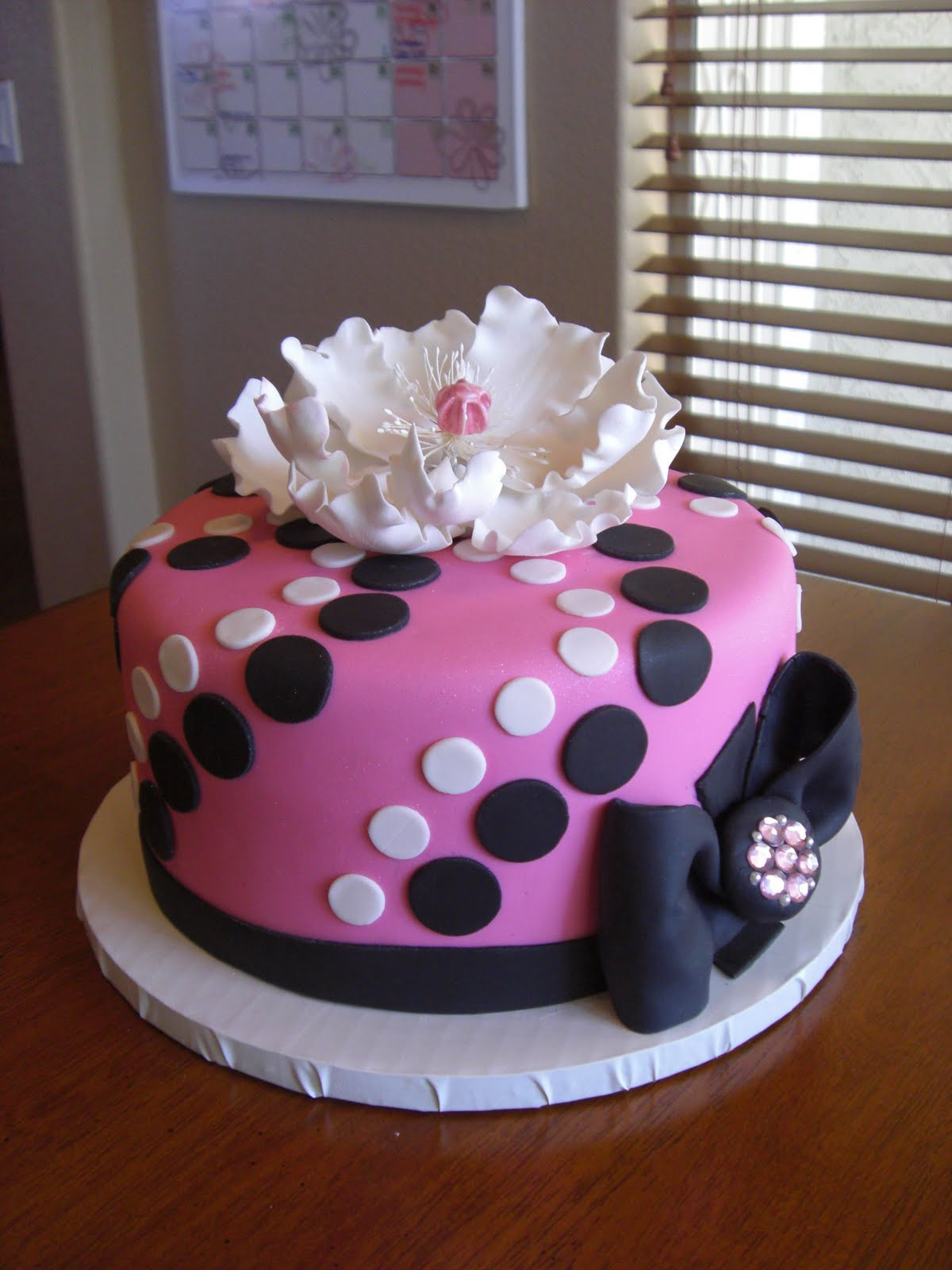 20th Birthday Cakes
 The Cake Shoppe Polka Dots