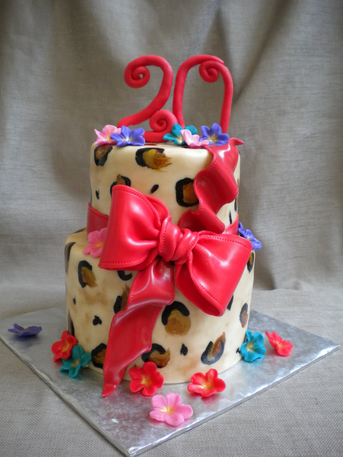 20th Birthday Cakes
 Flour Girl Designs July 2011
