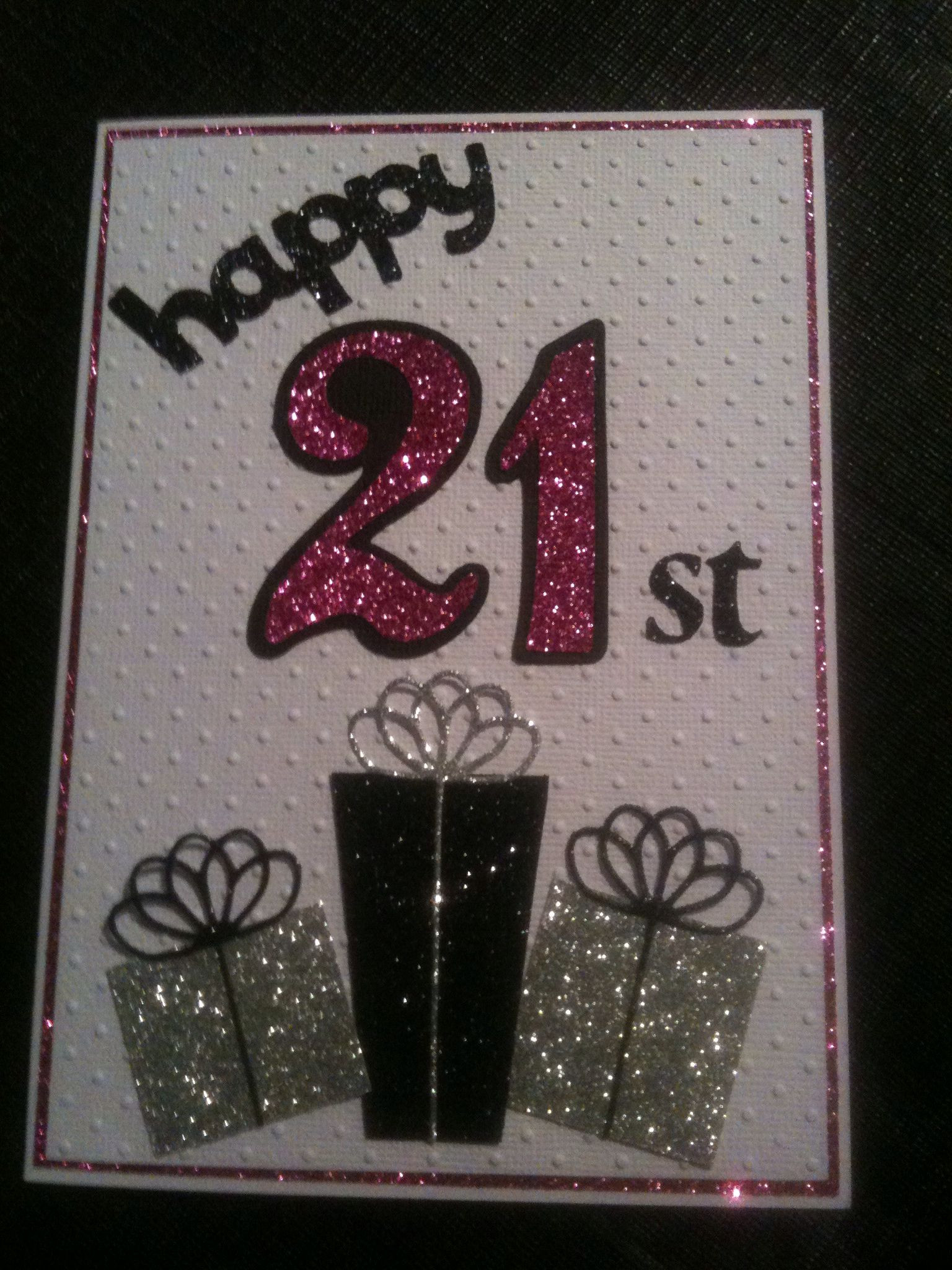21st Birthday Card Ideas
 21st female birthday card