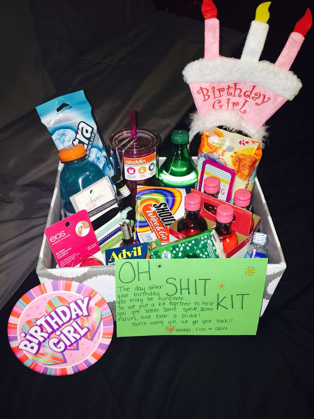 21St Birthday Gift Ideas For Best Friend
 Bestfriend s 21st birthday "Oh Shit Kit"