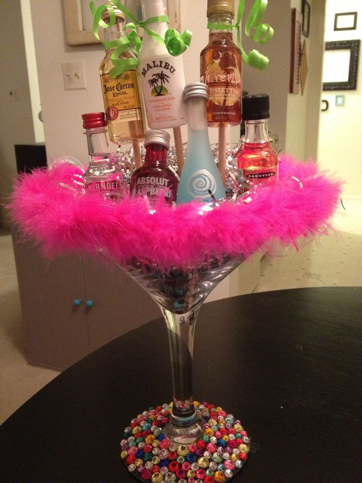 21St Birthday Gift Ideas For Girlfriend
 89 best images about Bedazzled Booze Bottles and other DIY