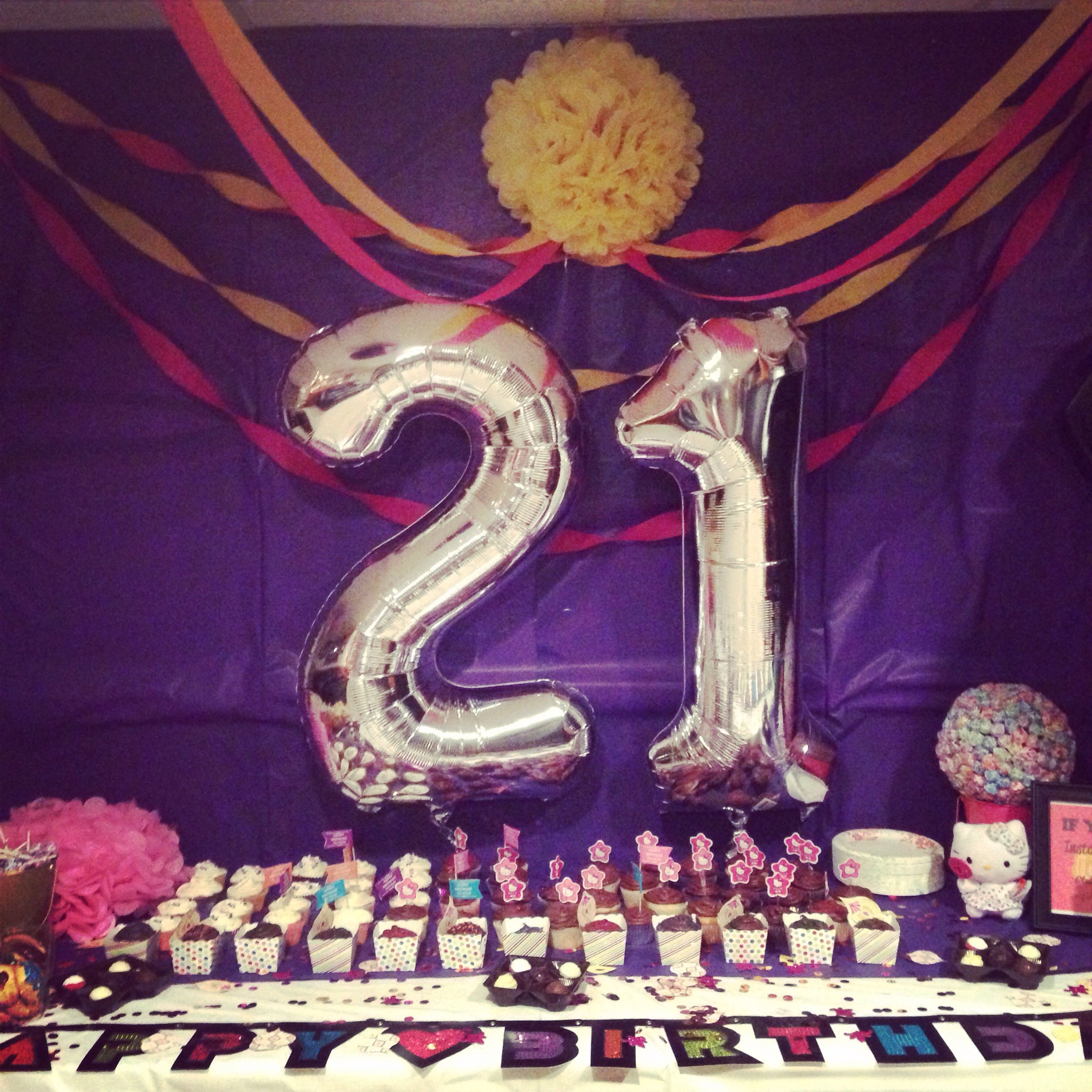 21st Birthday Party Decorations
 The 25 best 21st birthday decorations ideas on Pinterest