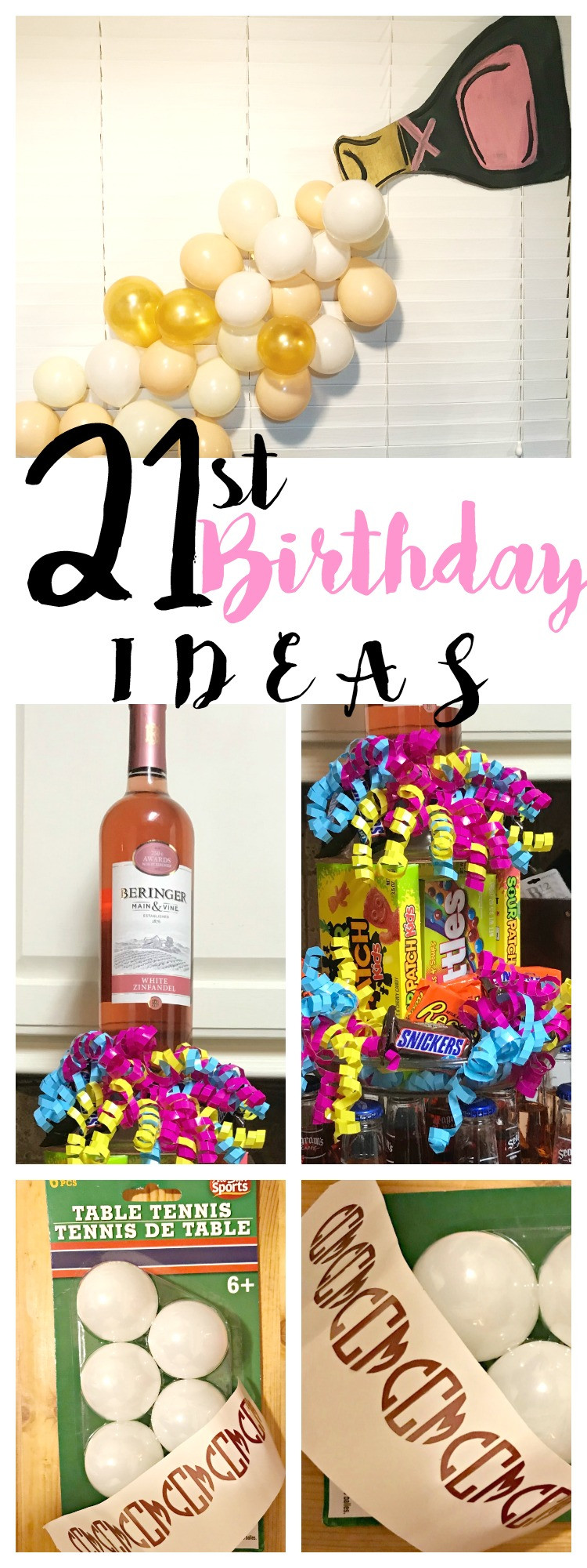 21st Birthday Party Decorations
 21st Birthday Party Ideas