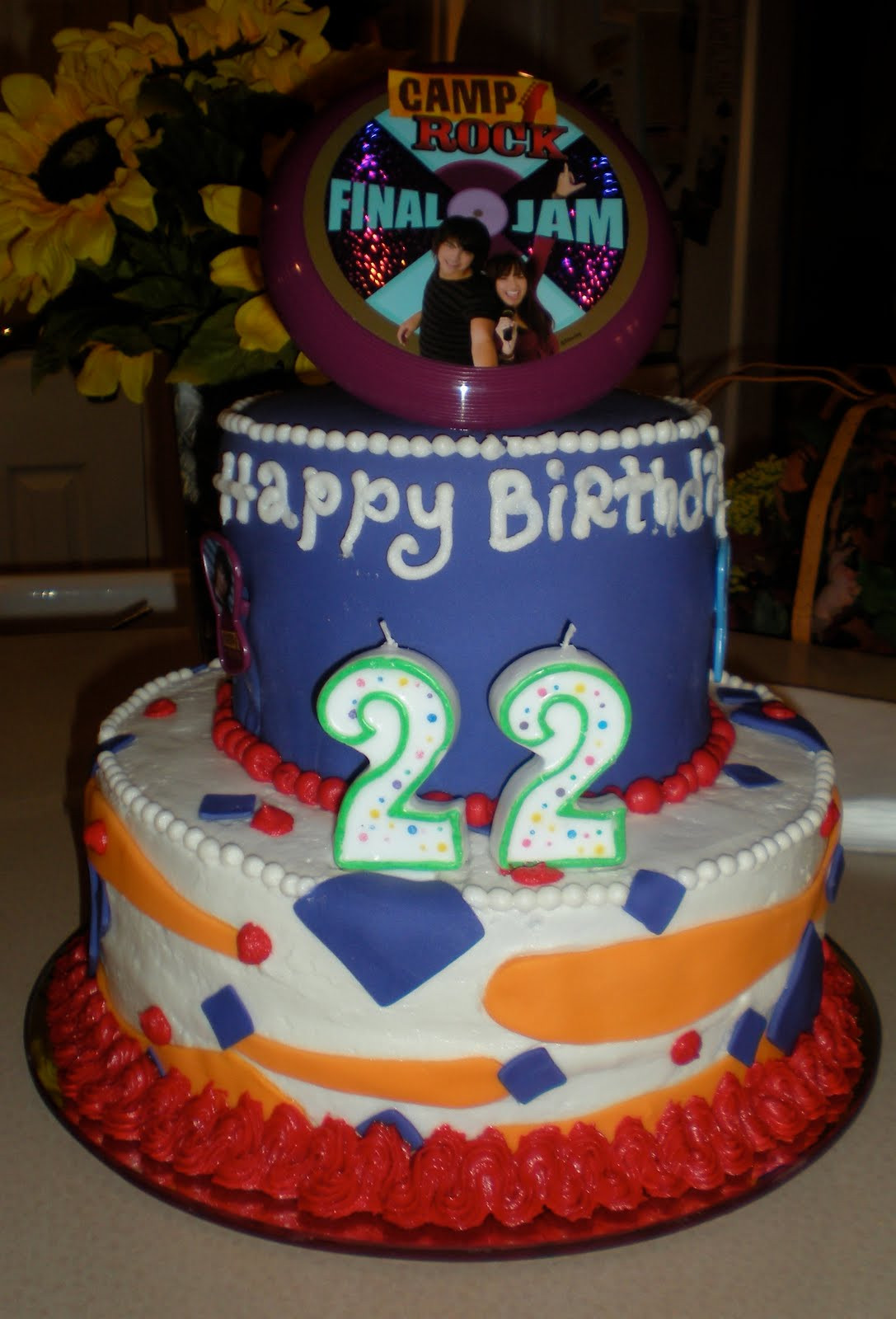 22nd Birthday Cake
 Chandelier Cakes by Natalie Peterson NATIONAL HOLIDAY