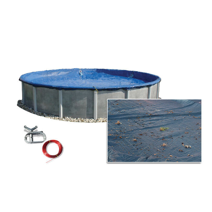 24 Above Ground Pool Cover
 24 Round Ground Swimming Pool Polar Winter Cover 10