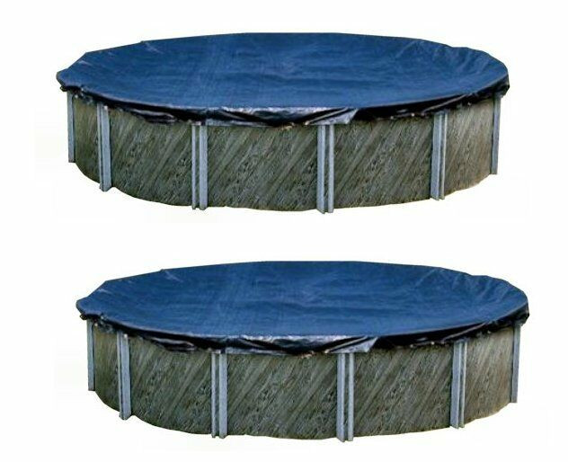 24 Above Ground Pool Cover
 Swimline 24 Foot Round Ground Swimming Pool Winter