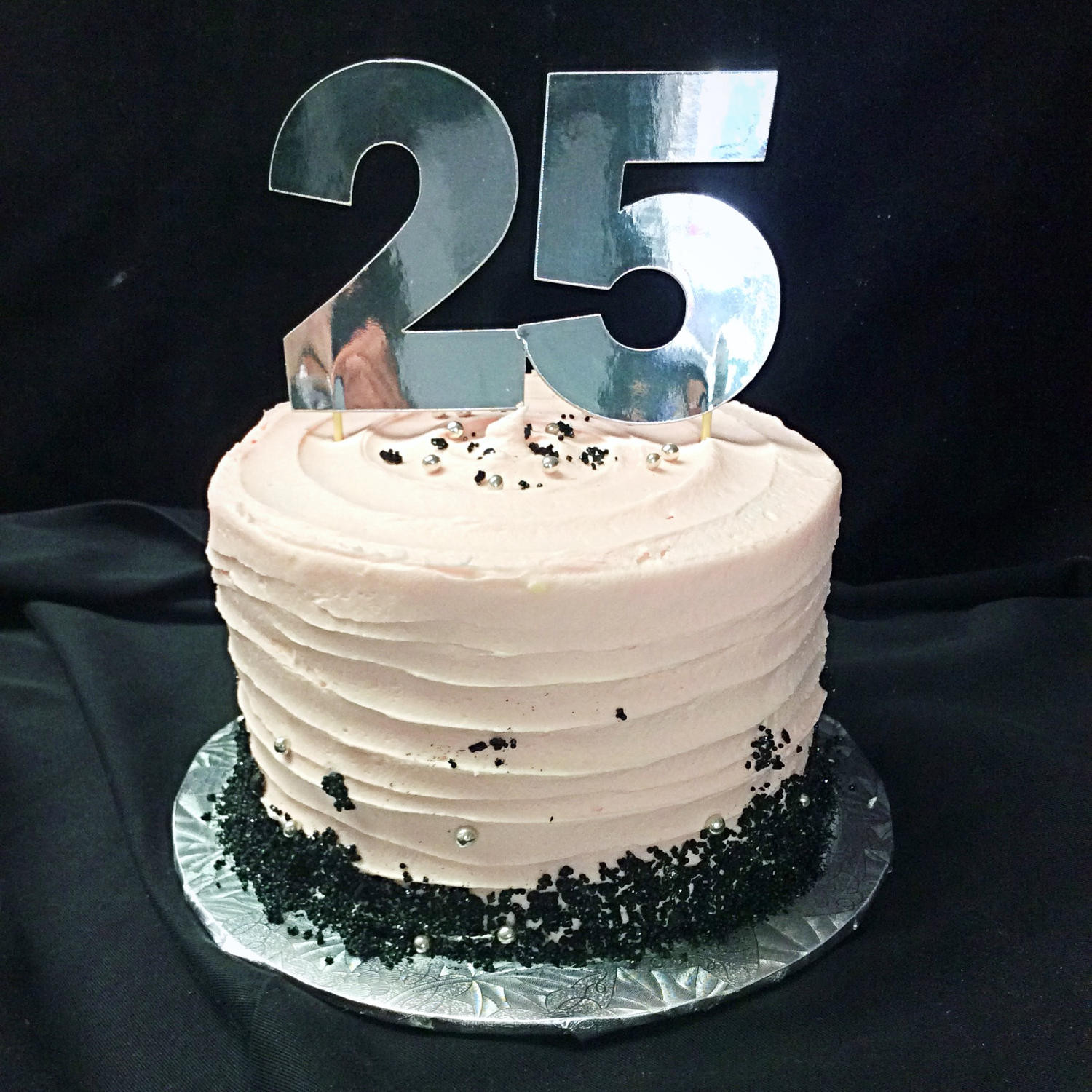 25th Birthday Cakes
 25th Birthday Cake Topper 25 Cake Topper 25th Birthday