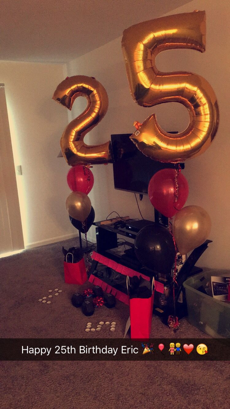 25Th Birthday Gift Ideas For Boyfriend
 25th birthday surprise for him