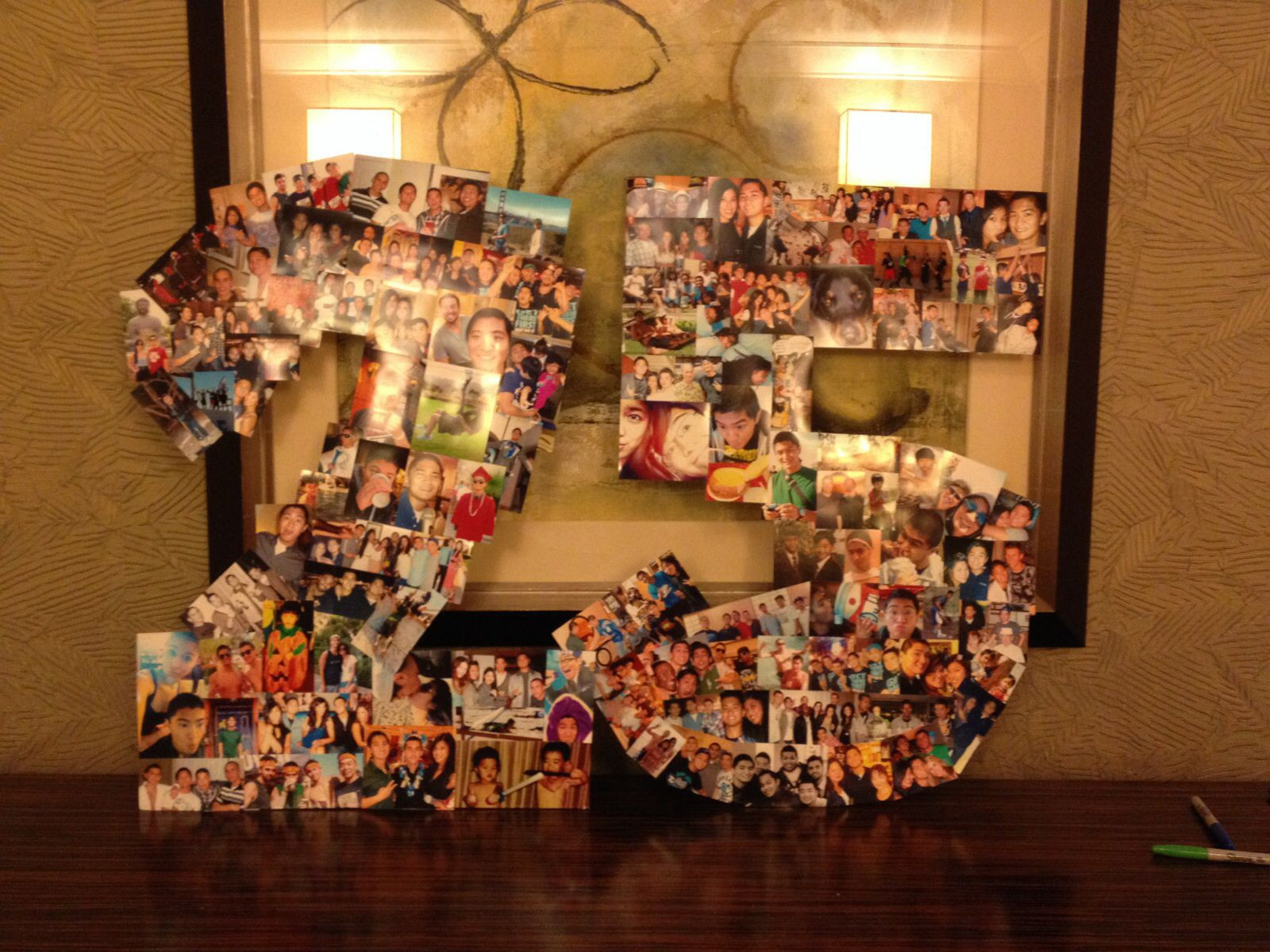 25Th Birthday Gift Ideas For Girlfriend
 A 25 picture collage for the boyfriends 25th birthday