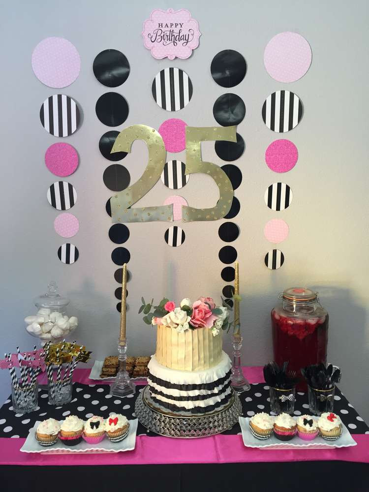25th Birthday Party
 Birthday Party Ideas 1 of 5