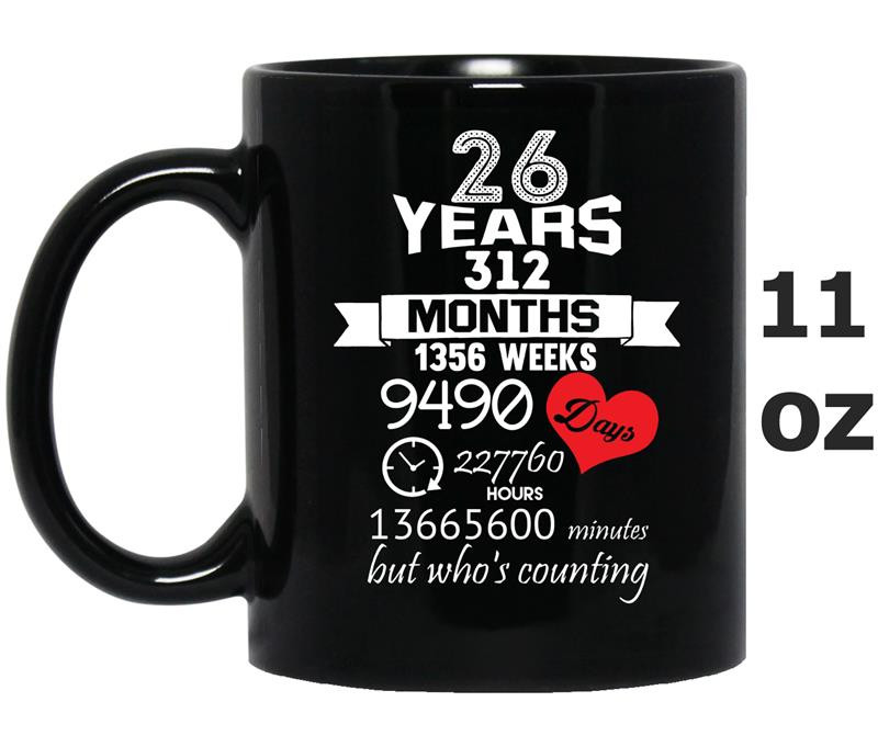 26Th Wedding Anniversary Gift Ideas
 Anniversary Gift 26th – 26 years Wedding Marriage ideas TD