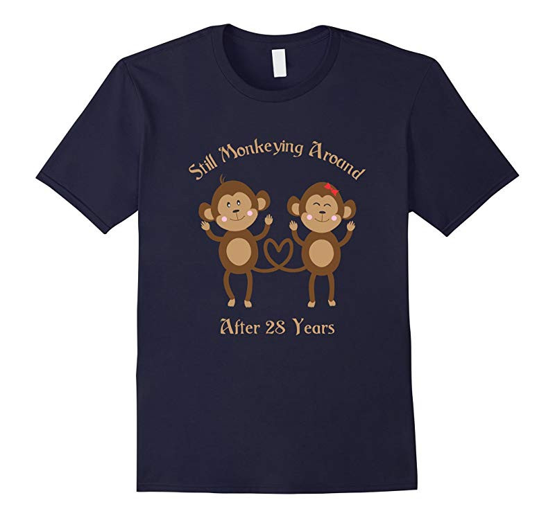 28Th Anniversary Gift Ideas
 28th Wedding Anniversary Gift – 28 Years Vintage T shirt