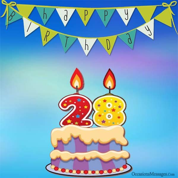 28Th Birthday Quotes
 Best Happy 28th Birthday Wishes Messages and Cards