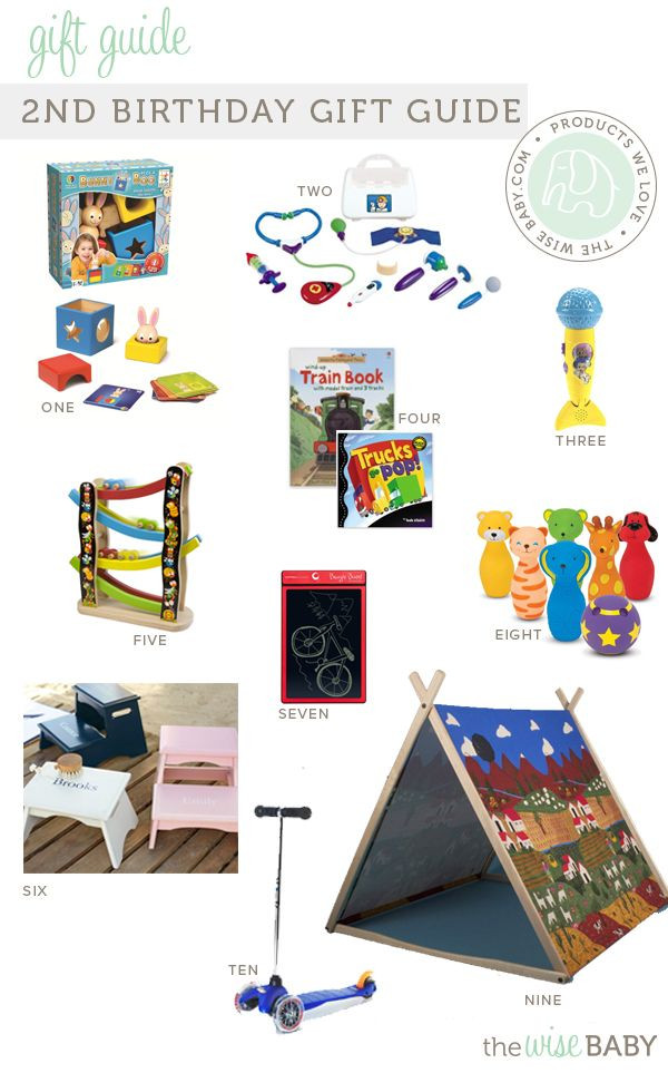 2Nd Birthday Boy Gift Ideas
 2nd Birthday Gift Guide something for every bud that