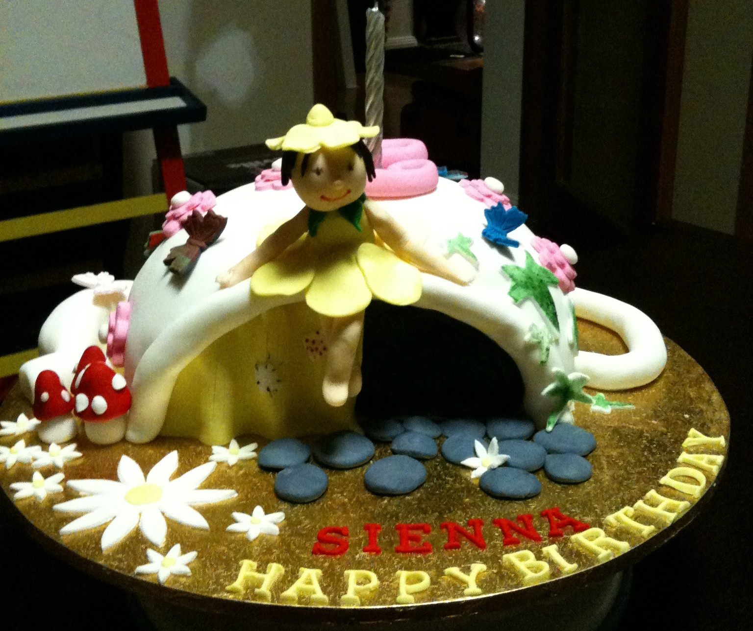 2nd Birthday Cake
 Teapot – Fairy – Second Birthday Cake
