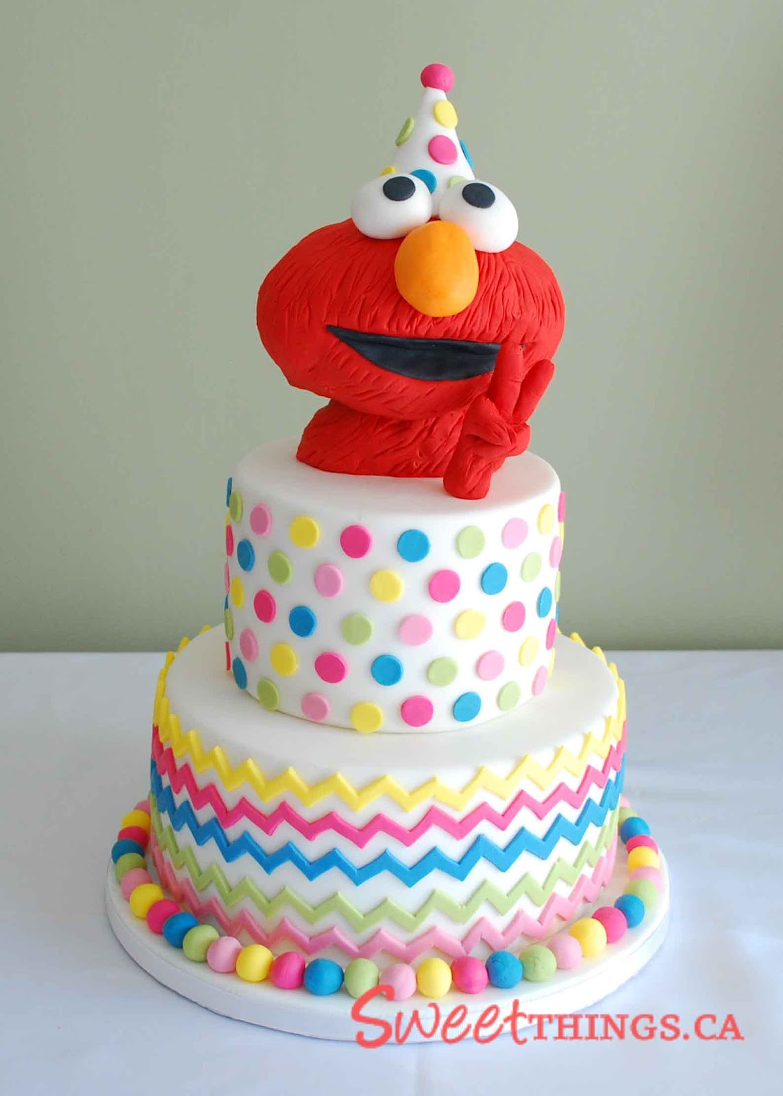 2nd Birthday Cake
 SweetThings 2nd Birthday Cake Elmo Cake